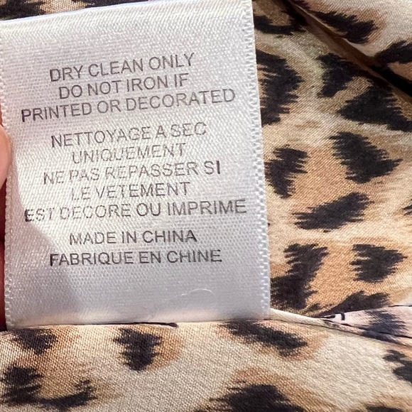 Equipment Animal Print Didina Long Sleeve Shirt Size S - Picture 12 of 14